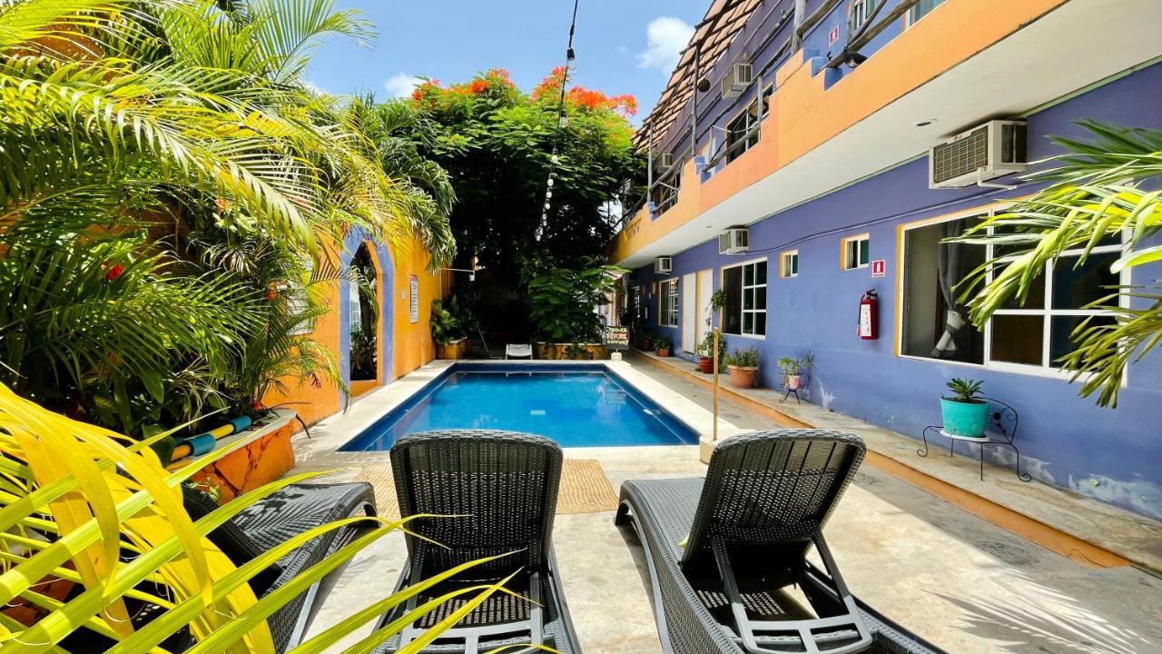 Weary Traveler Hostel Tulum Esterno foto